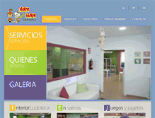 Tablet Screenshot of ludotecabambam.com